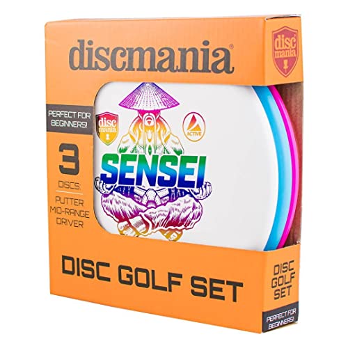 Discmania Disc Golf Einsteiger Beginner Anfänger Set Active 3 Scheiben Putter Midrange Driver