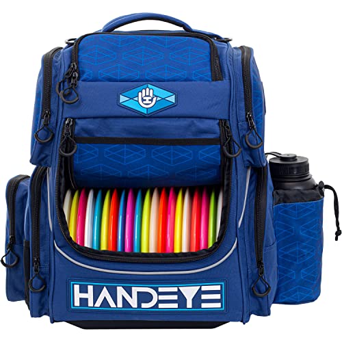 D·D DYNAMIC DISCS Handeye Supply Company Mission Rig Disc Golftasche | 20+ Disc Kapazität | 5 Aufbewahrungstaschen | einzigartige Farben | Frisbee Disc Golf Rucksack Tasche (Abyss)